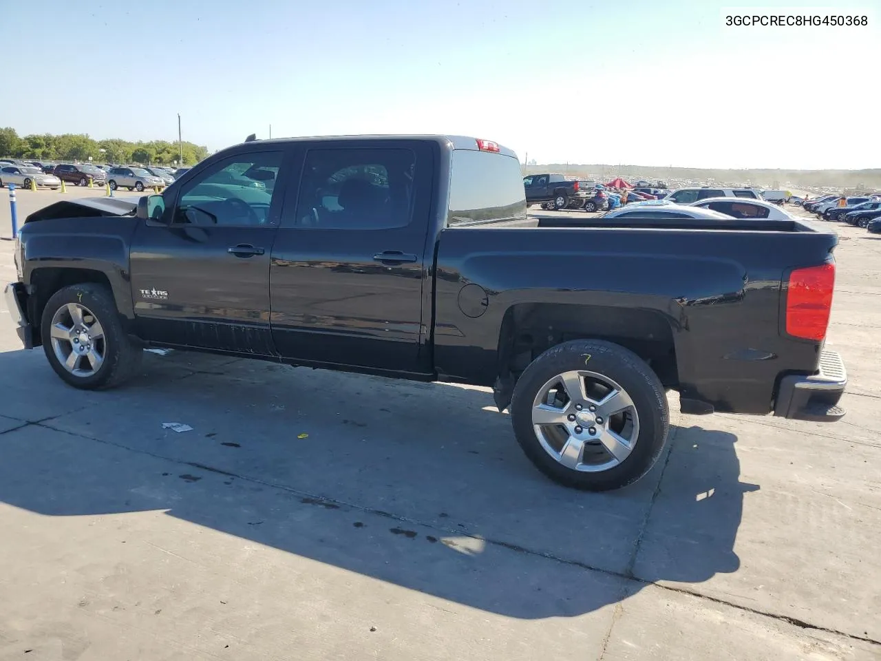 2017 Chevrolet Silverado C1500 Lt VIN: 3GCPCREC8HG450368 Lot: 72253394