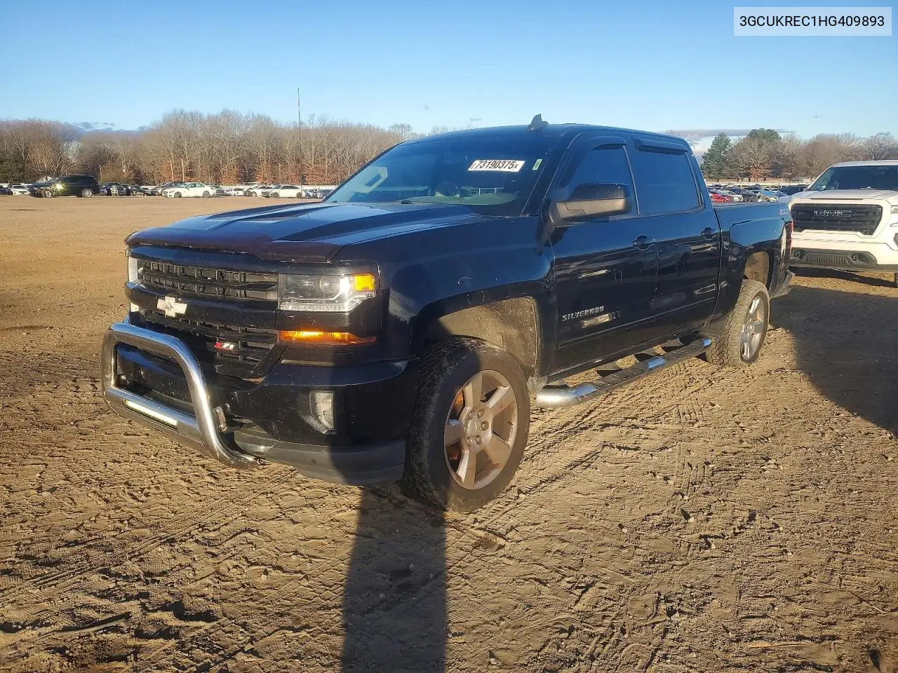 3GCUKREC1HG409893 2017 Chevrolet Silverado K1500 Lt