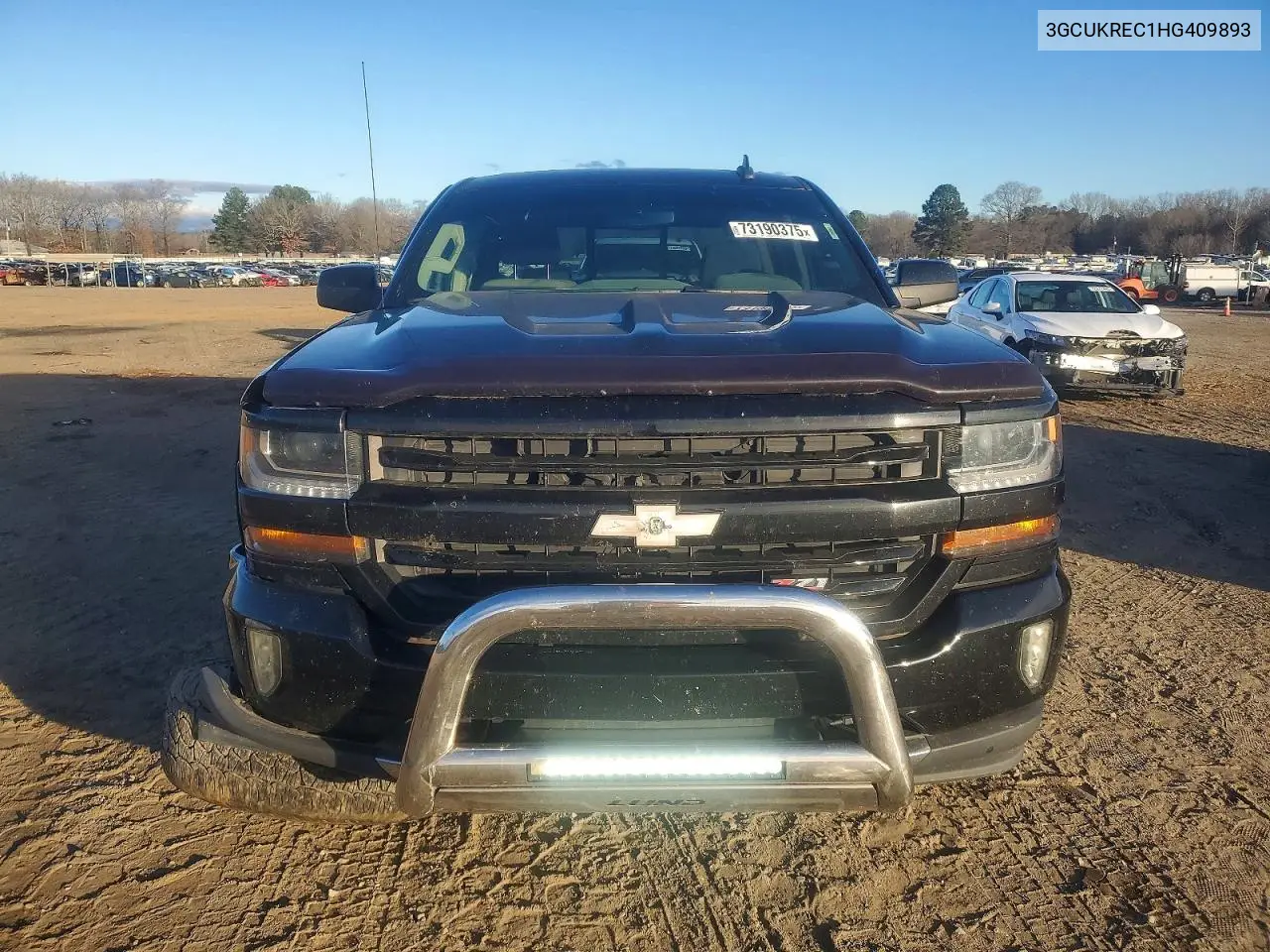 3GCUKREC1HG409893 2017 Chevrolet Silverado K1500 Lt