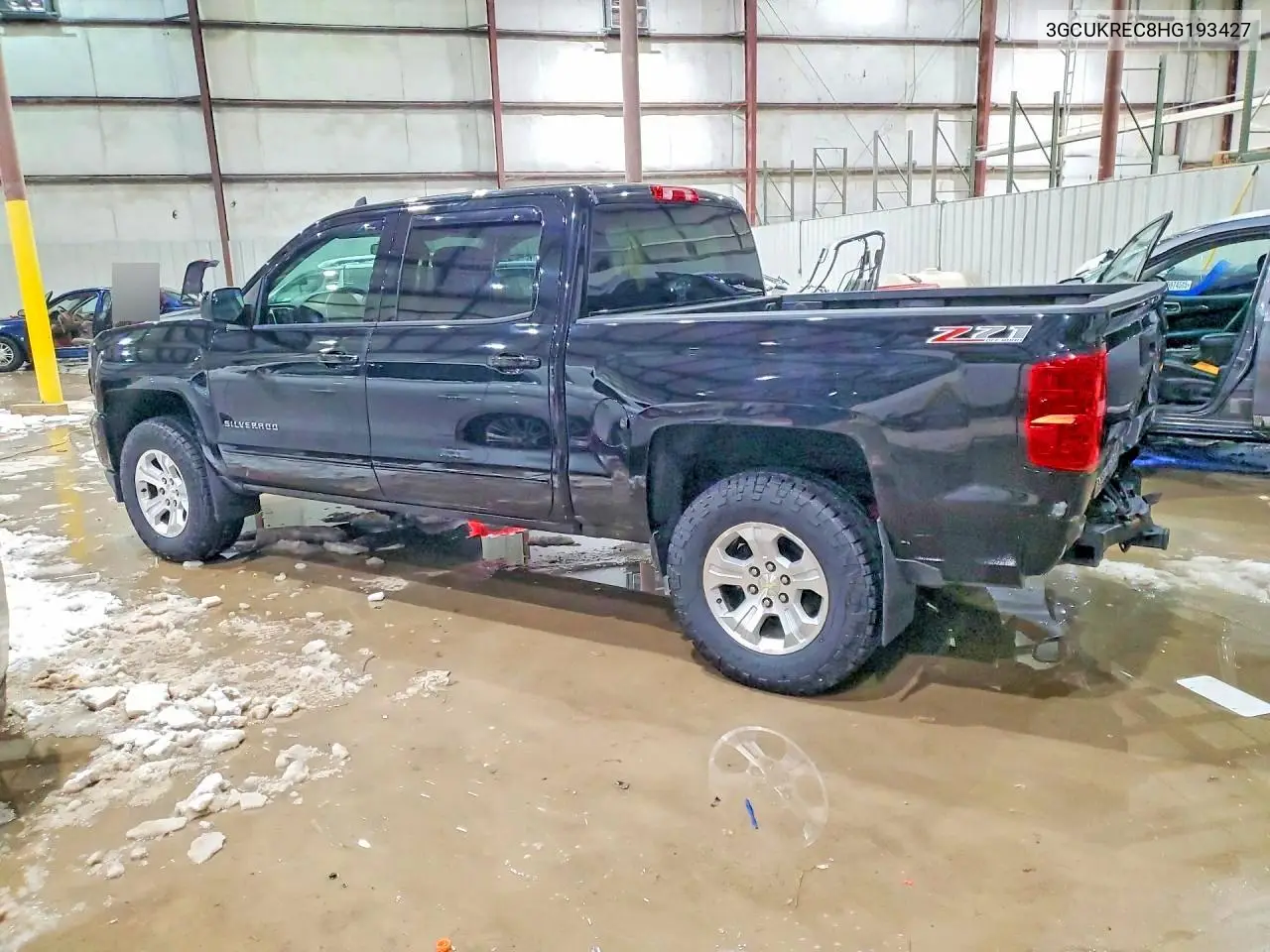 3GCUKREC8HG193427 2017 Chevrolet Silverado K1500 Lt