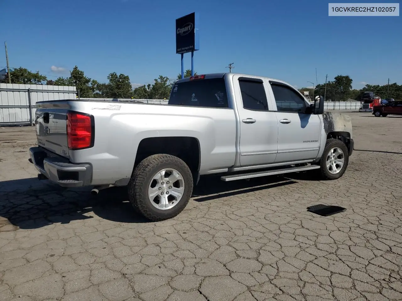 1GCVKREC2HZ102057 2017 Chevrolet Silverado K1500 Lt