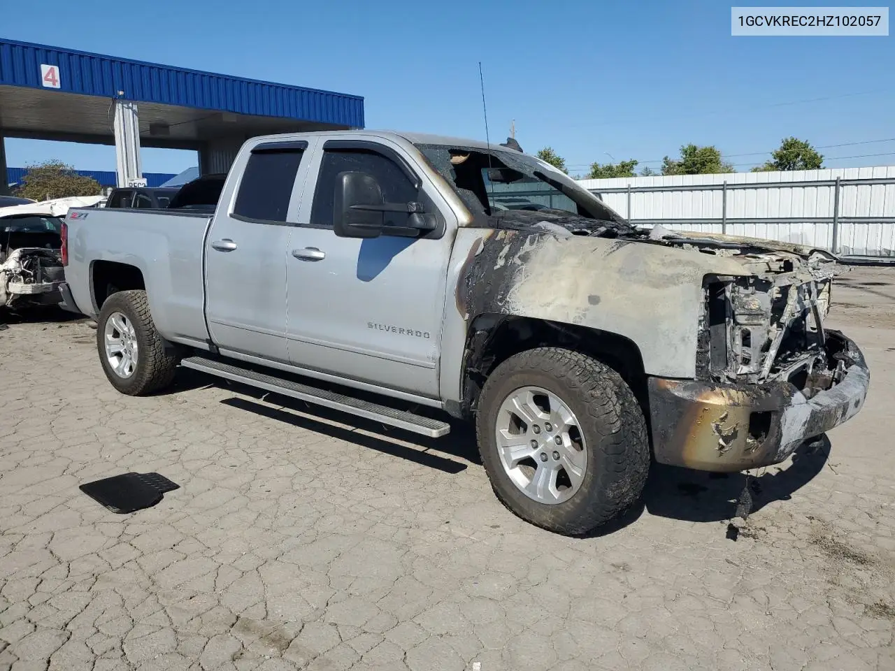 1GCVKREC2HZ102057 2017 Chevrolet Silverado K1500 Lt