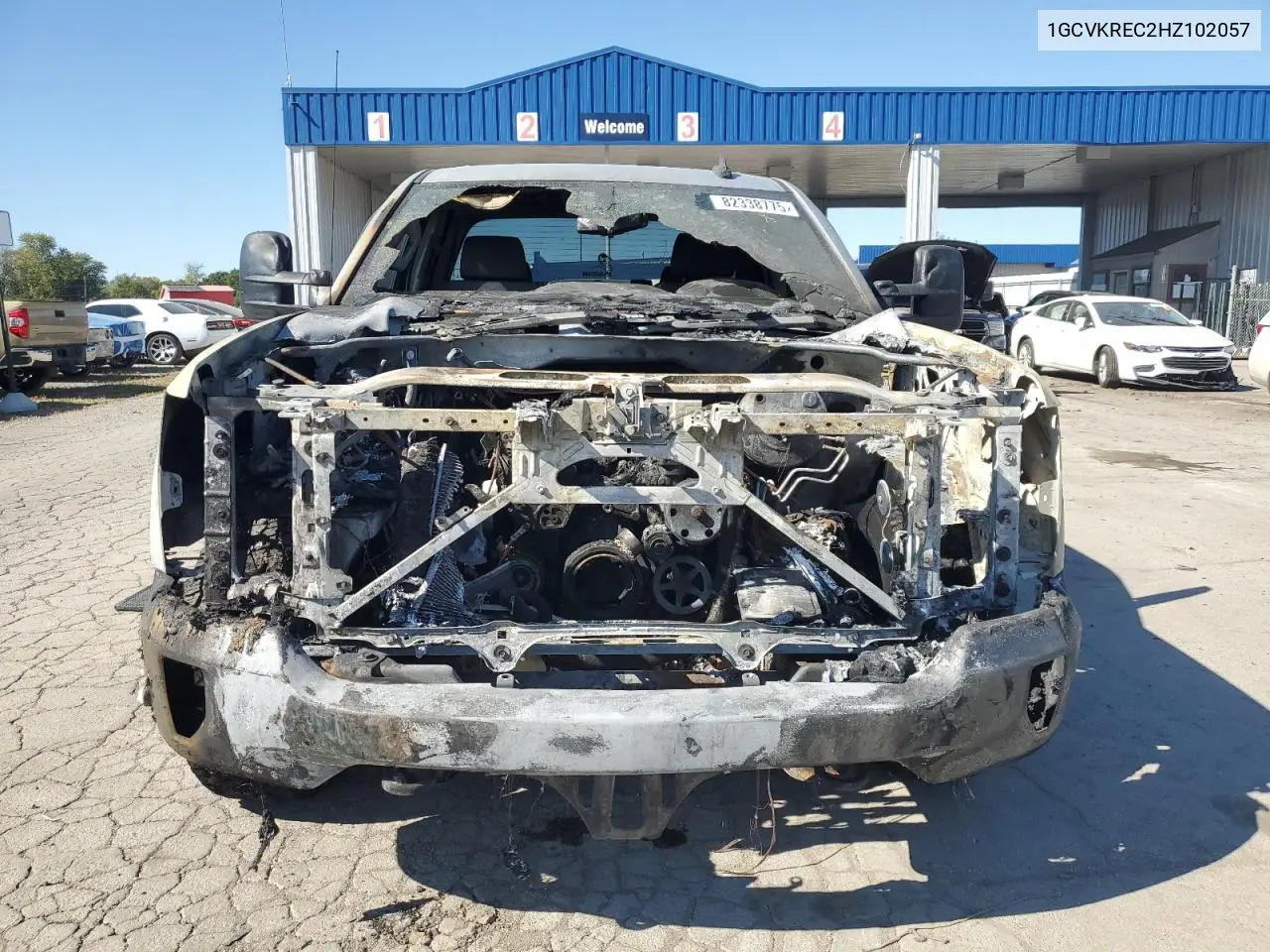 1GCVKREC2HZ102057 2017 Chevrolet Silverado K1500 Lt