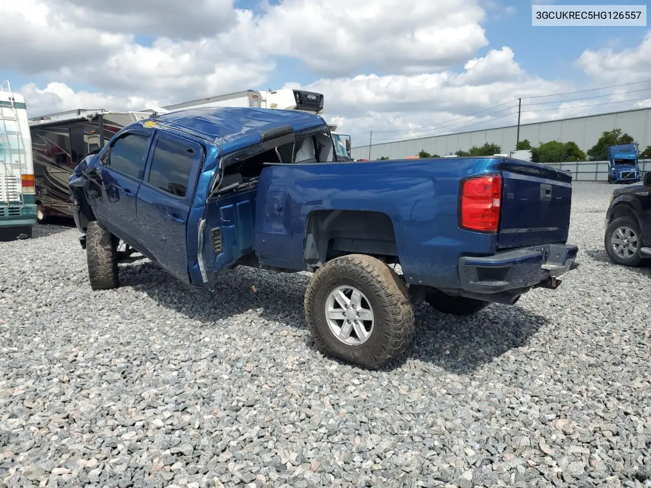 3GCUKREC5HG126557 2017 Chevrolet Silverado K1500 Lt