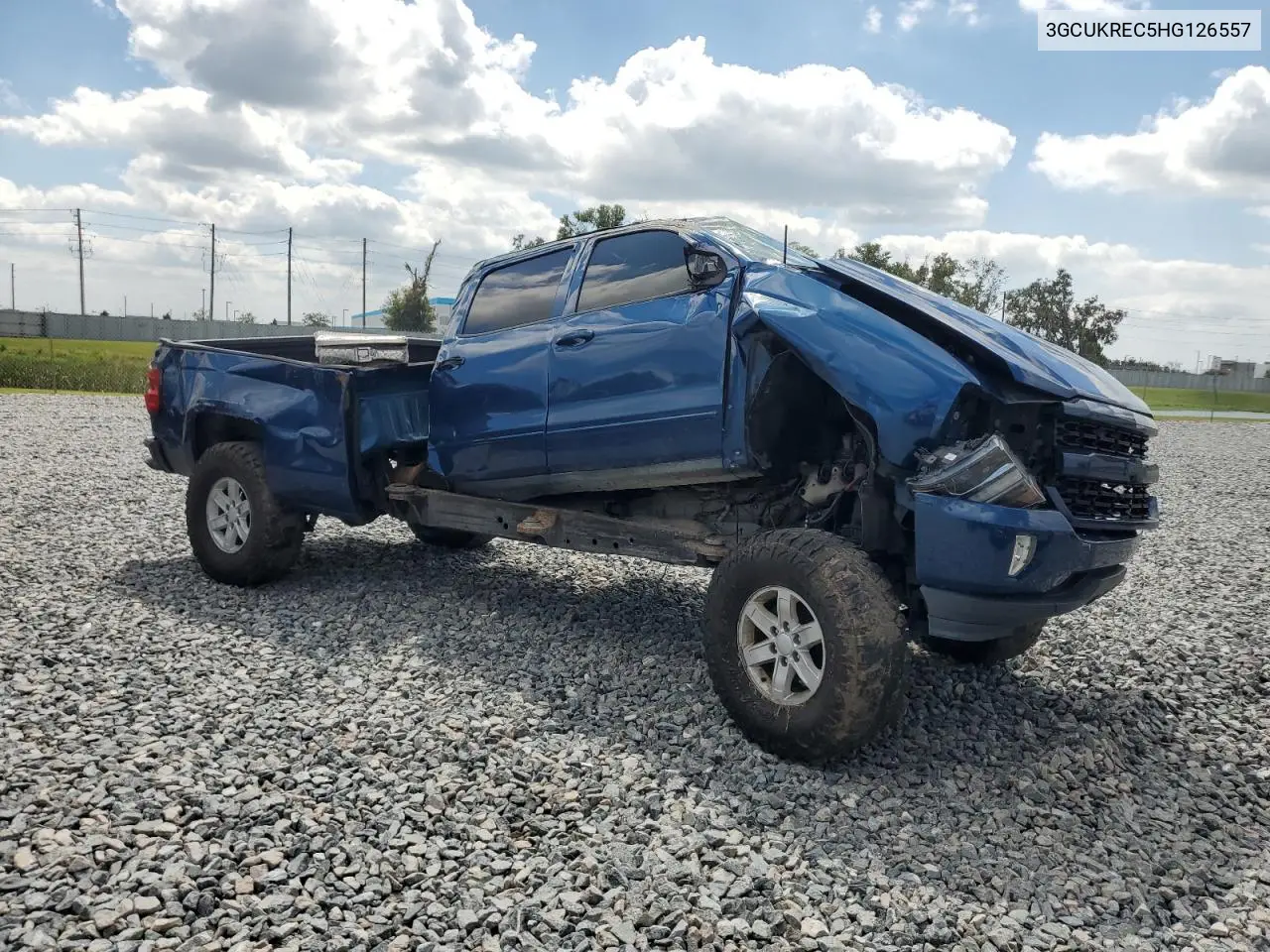 3GCUKREC5HG126557 2017 Chevrolet Silverado K1500 Lt