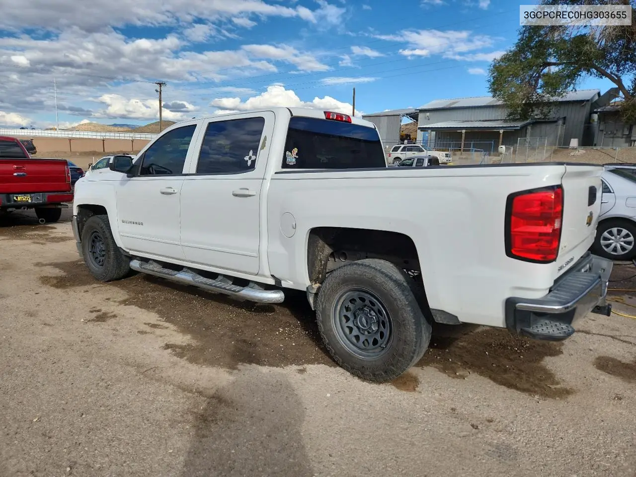 3GCPCREC0HG303655 2017 Chevrolet Silverado C1500 Lt