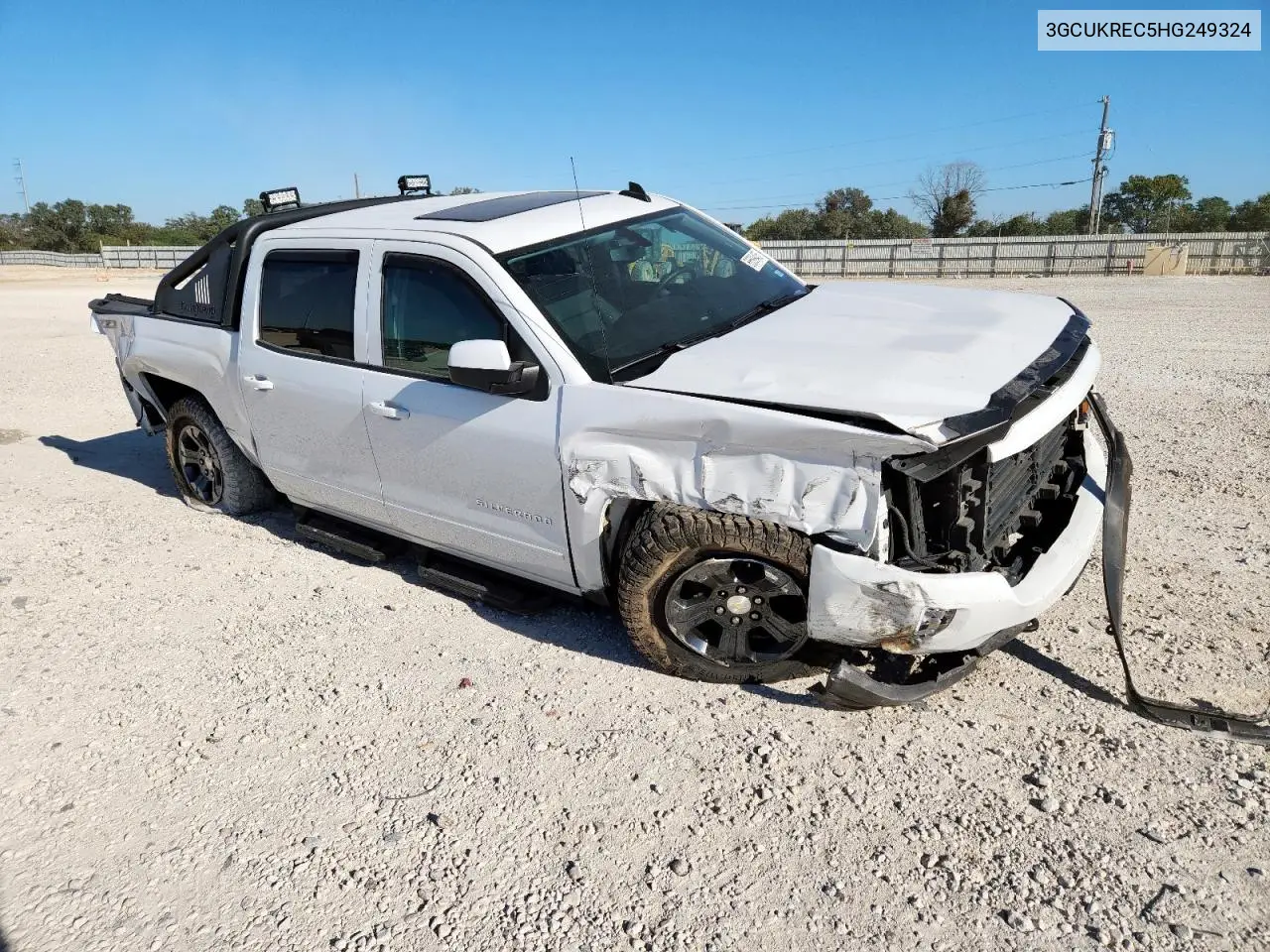 3GCUKREC5HG249324 2017 Chevrolet Silverado K1500 Lt