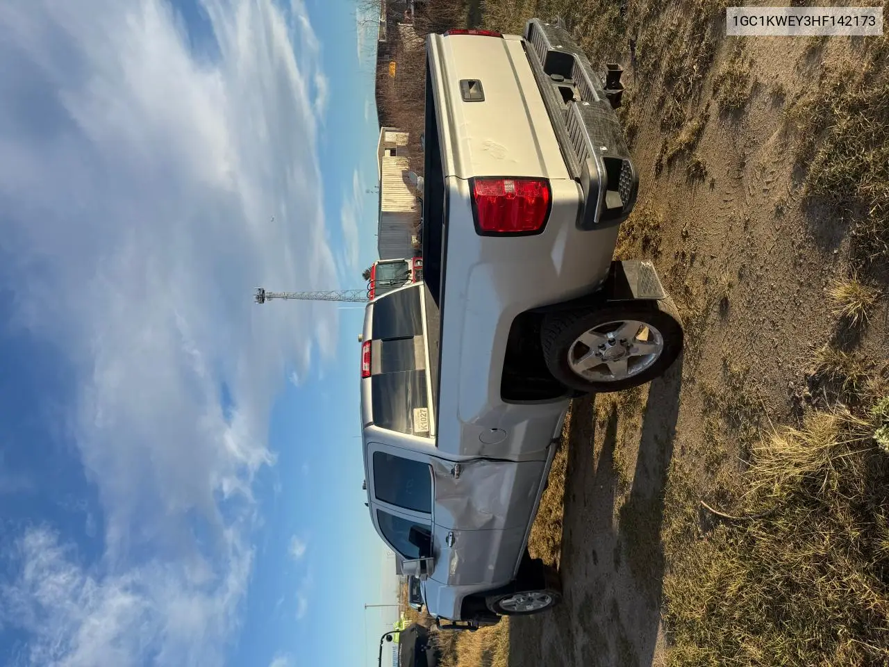 1GC1KWEY3HF142173 2017 Chevrolet Silverado K2500 Heavy Duty Ltz