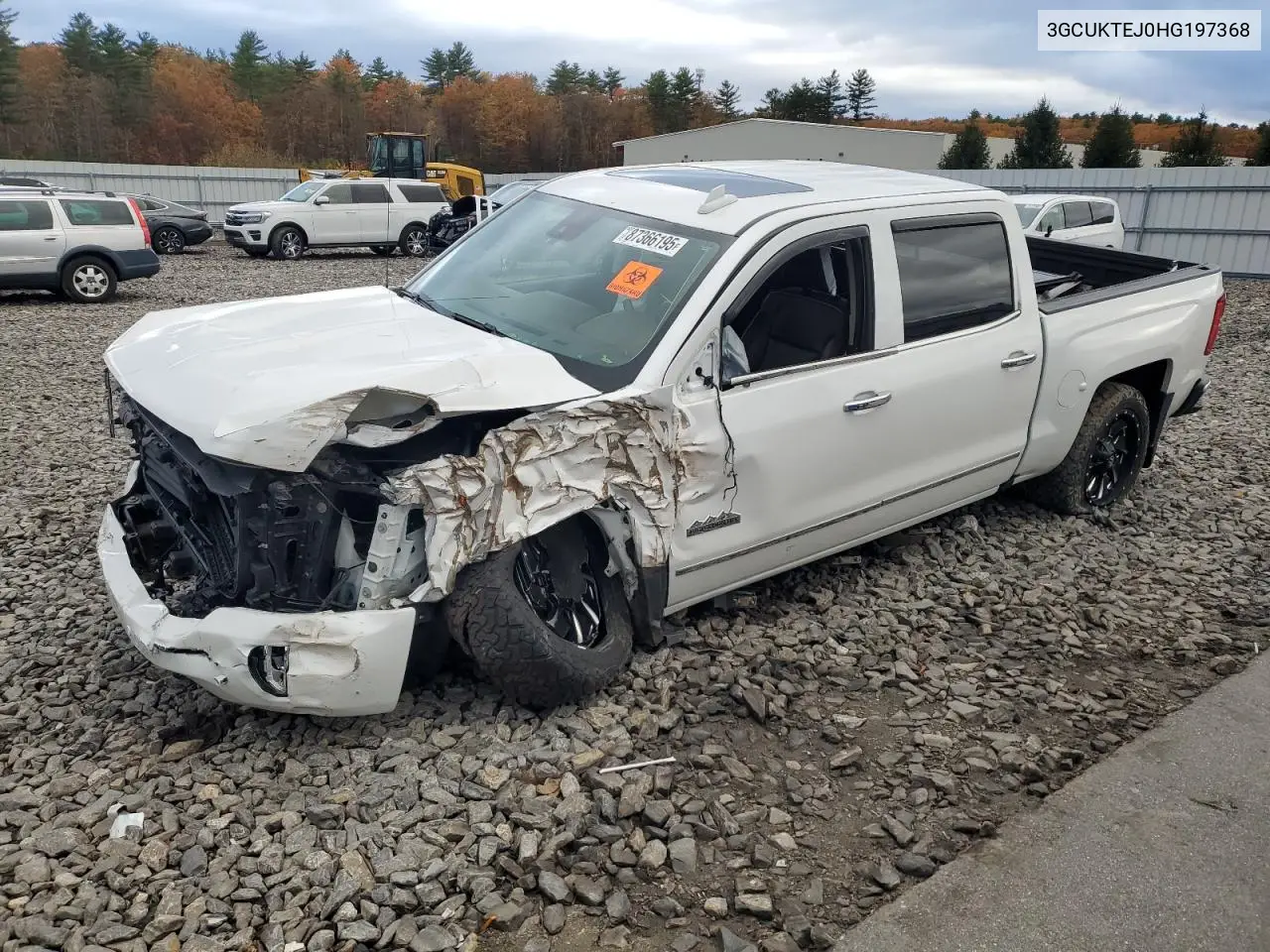 3GCUKTEJ0HG197368 2017 Chevrolet Silverado K1500 High Country