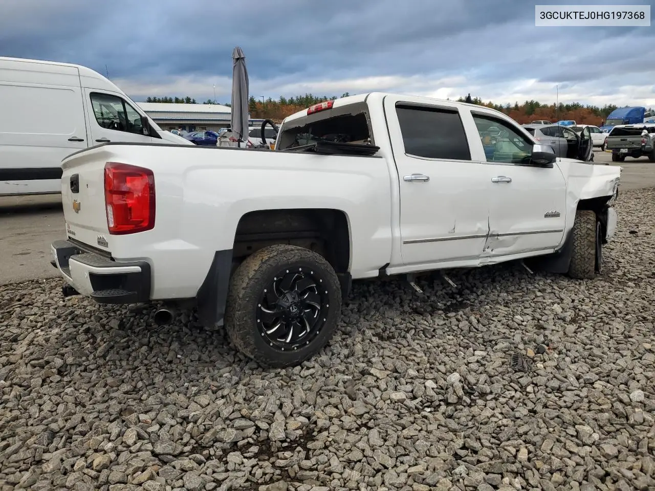 3GCUKTEJ0HG197368 2017 Chevrolet Silverado K1500 High Country