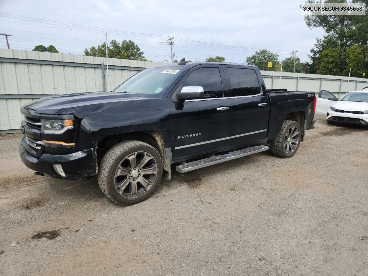 3GCUKSEC0HG345658 2017 Chevrolet Silverado K1500 Ltz
