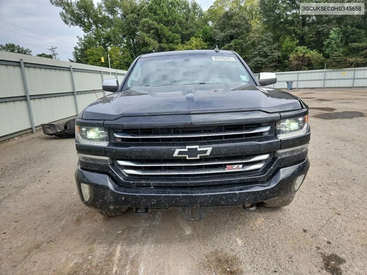 3GCUKSEC0HG345658 2017 Chevrolet Silverado K1500 Ltz