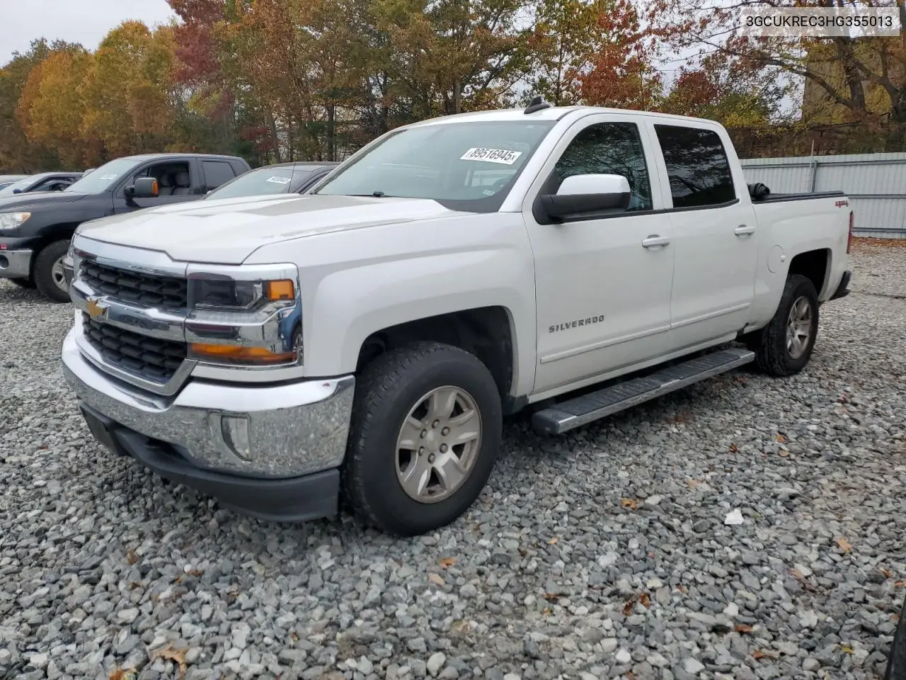 3GCUKREC3HG355013 2017 Chevrolet Silverado K1500 Lt