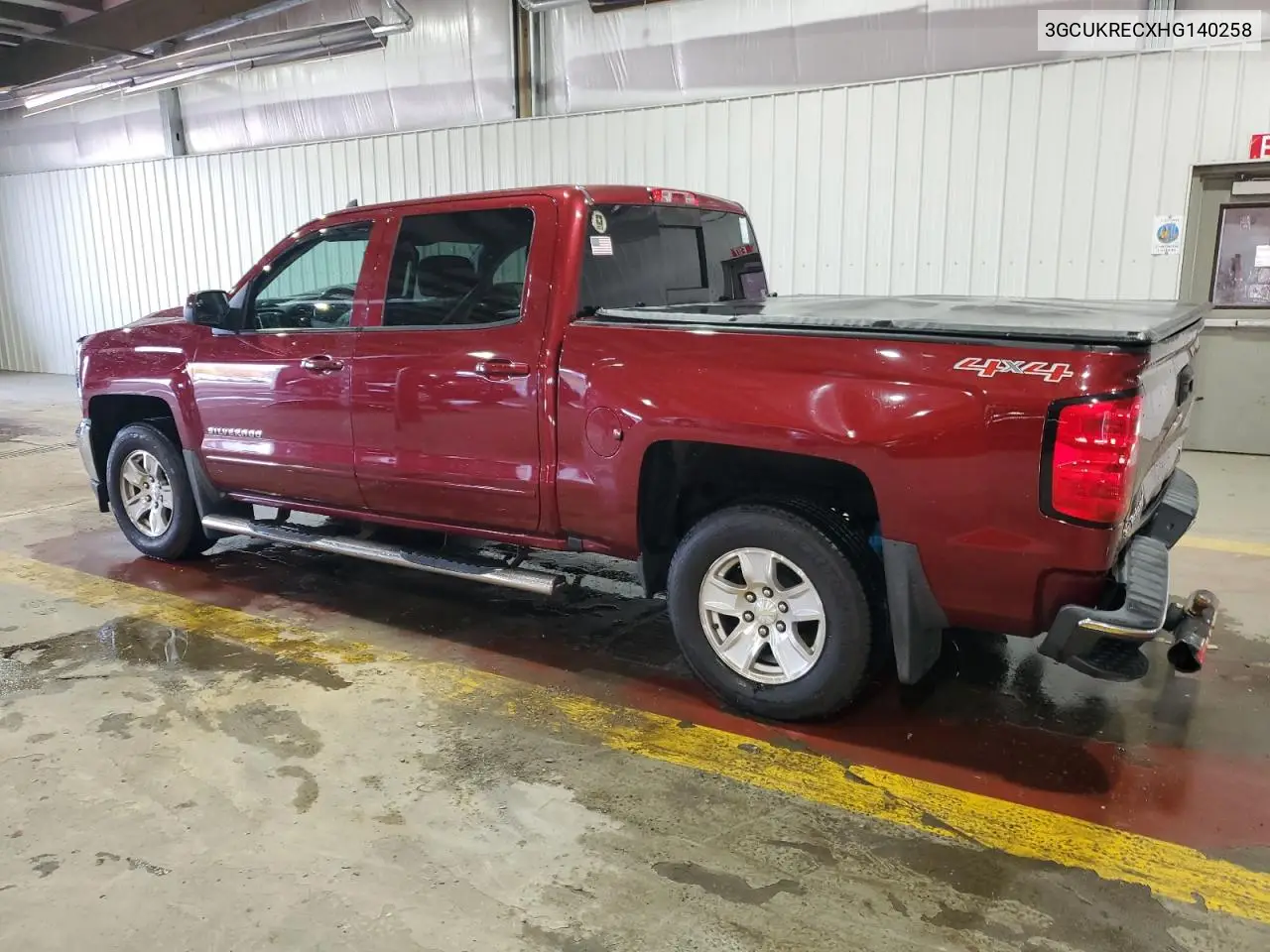 3GCUKRECXHG140258 2017 Chevrolet Silverado K1500 Lt