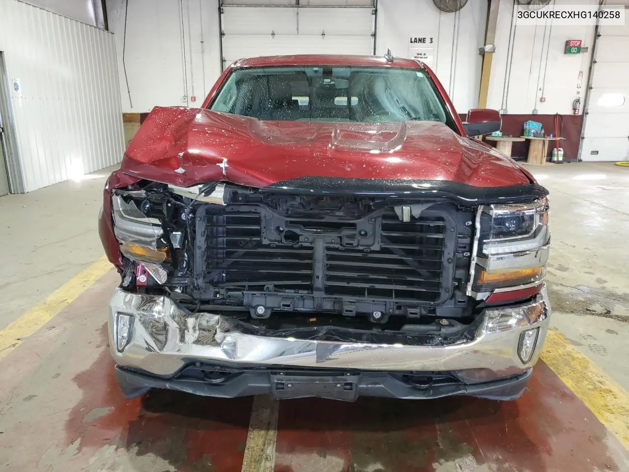 3GCUKRECXHG140258 2017 Chevrolet Silverado K1500 Lt