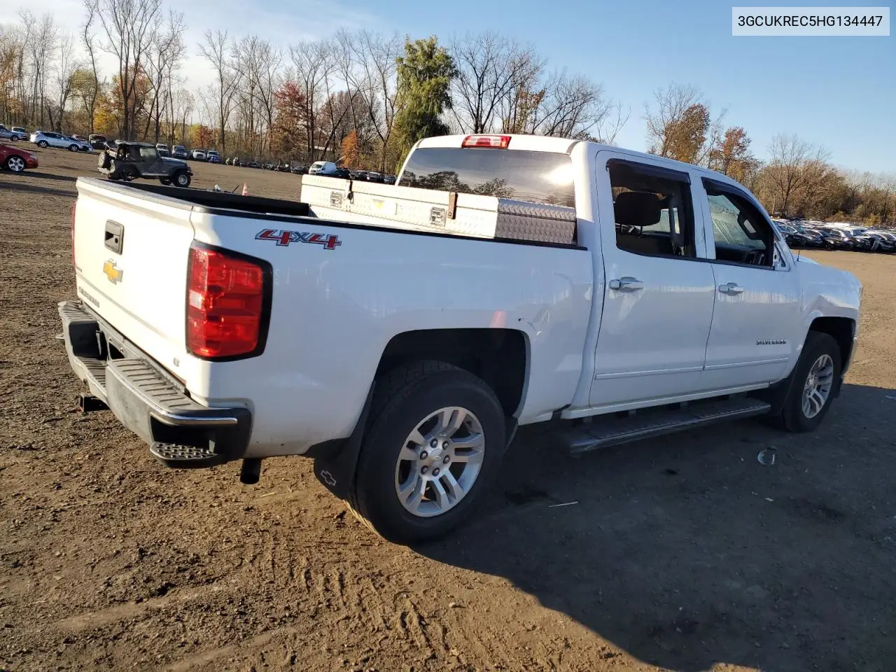 3GCUKREC5HG134447 2017 Chevrolet Silverado K1500 Lt