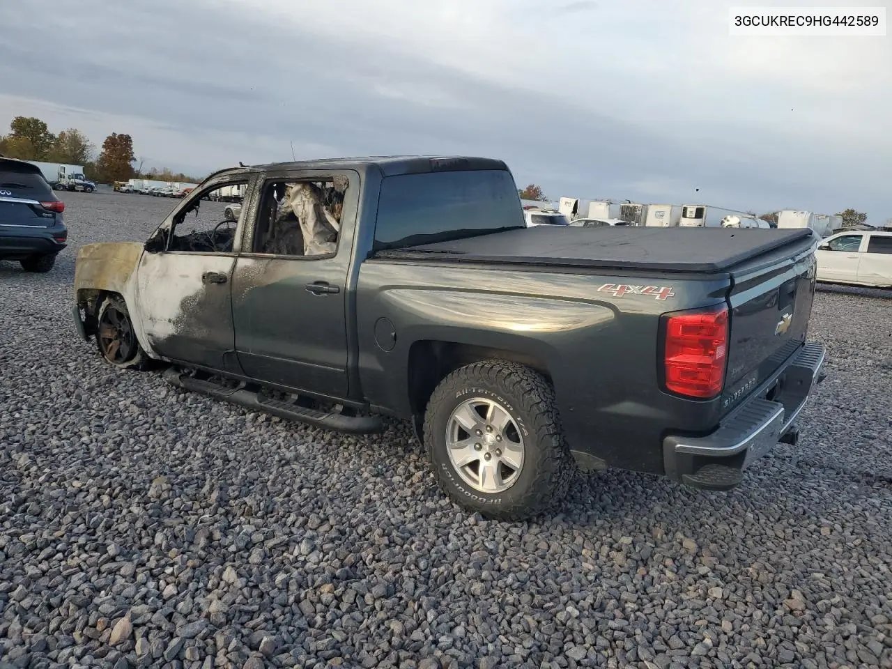 3GCUKREC9HG442589 2017 Chevrolet Silverado K1500 Lt