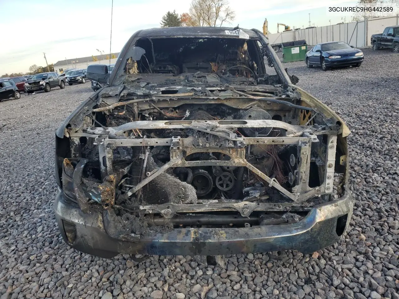 3GCUKREC9HG442589 2017 Chevrolet Silverado K1500 Lt