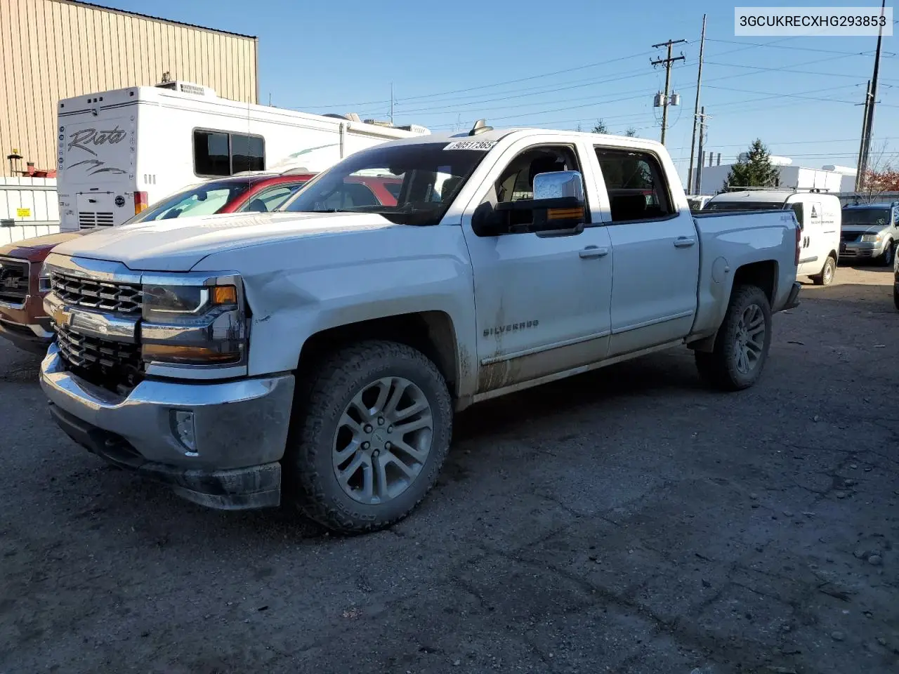3GCUKRECXHG293853 2017 Chevrolet Silverado K1500 Lt