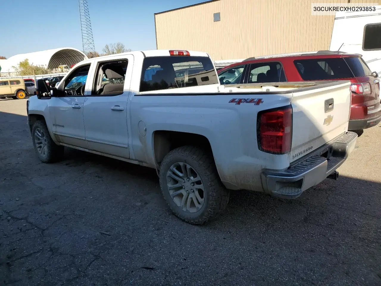 3GCUKRECXHG293853 2017 Chevrolet Silverado K1500 Lt