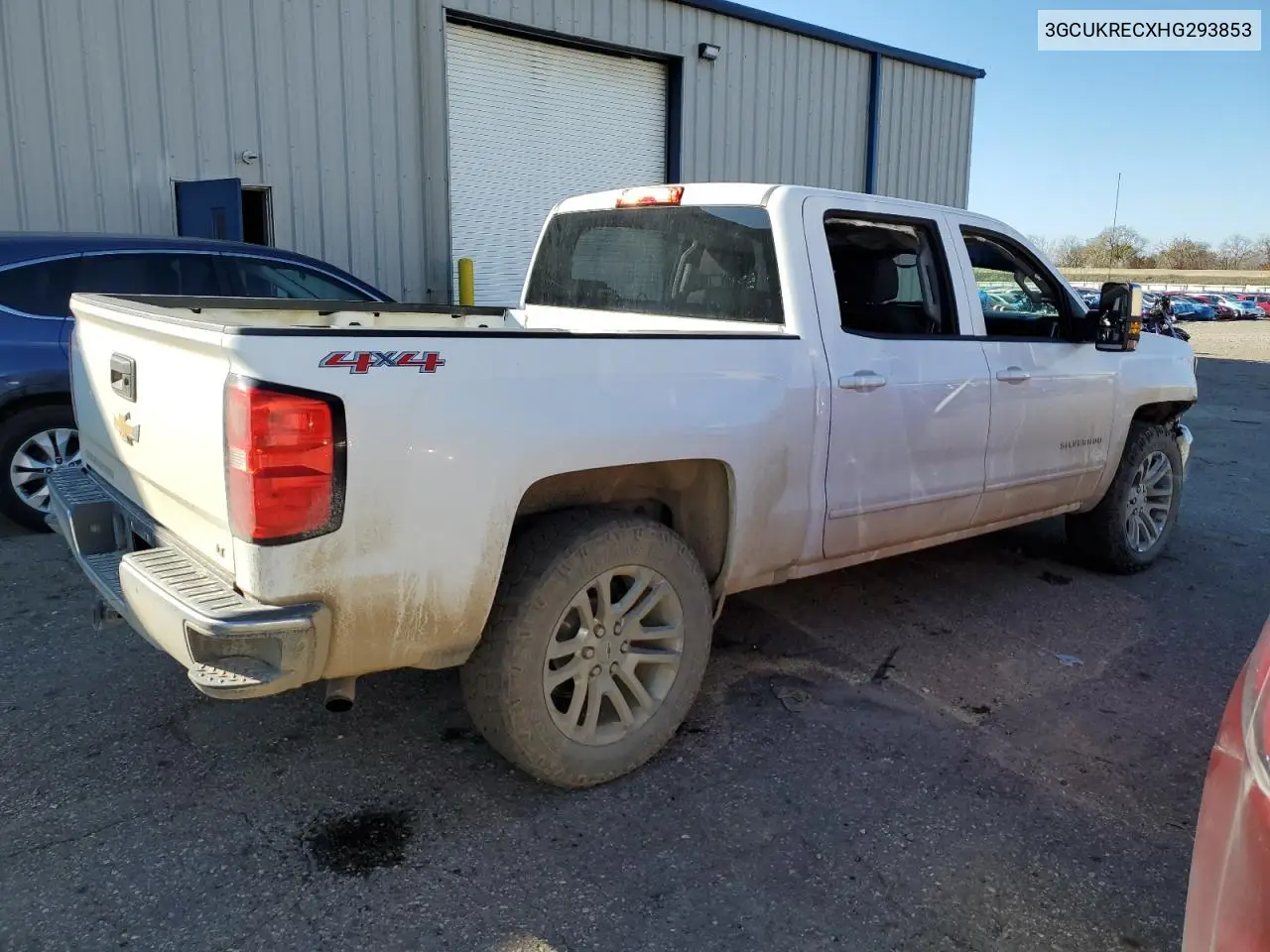 3GCUKRECXHG293853 2017 Chevrolet Silverado K1500 Lt