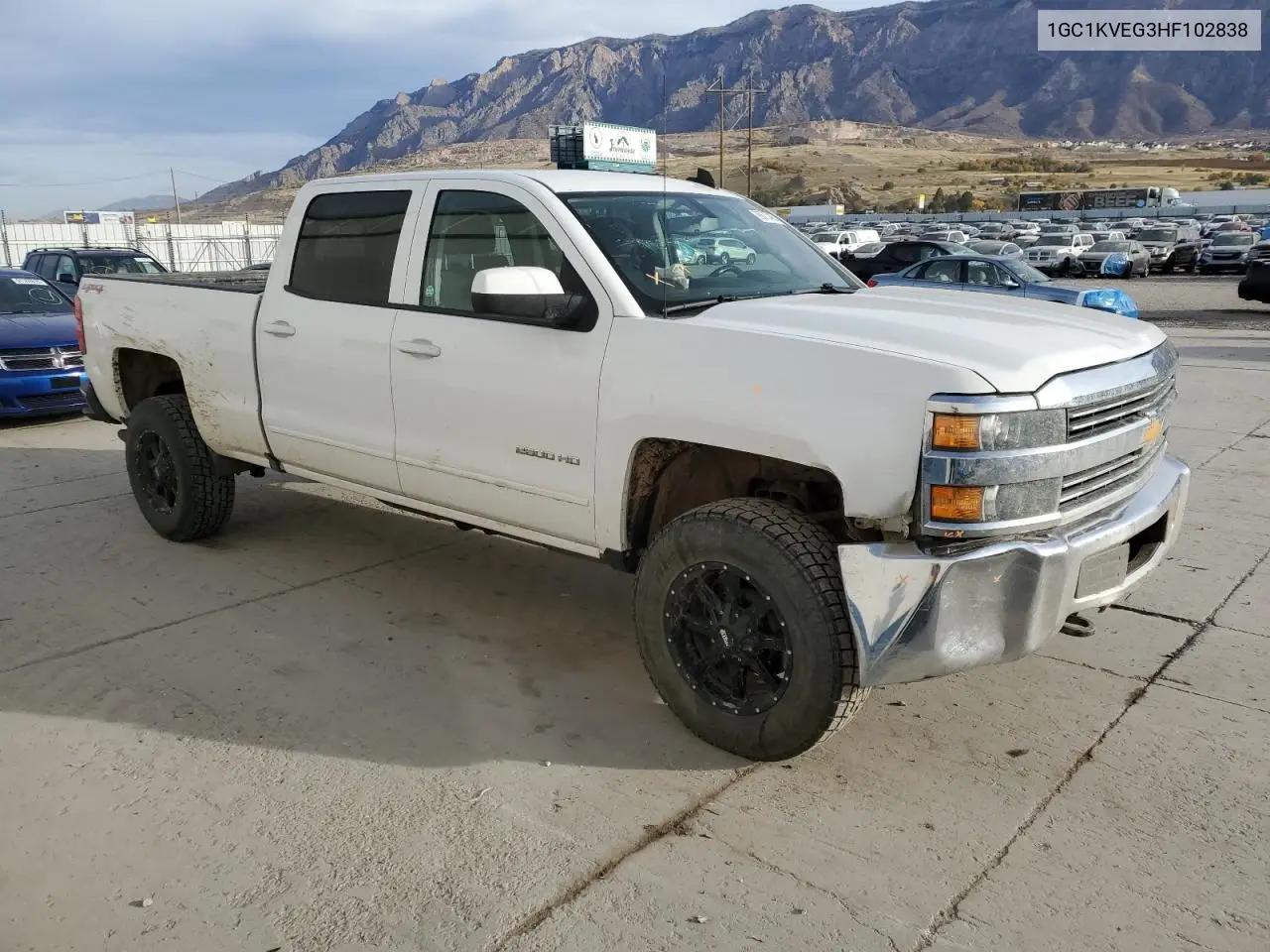 1GC1KVEG3HF102838 2017 Chevrolet Silverado K2500 Heavy Duty Lt