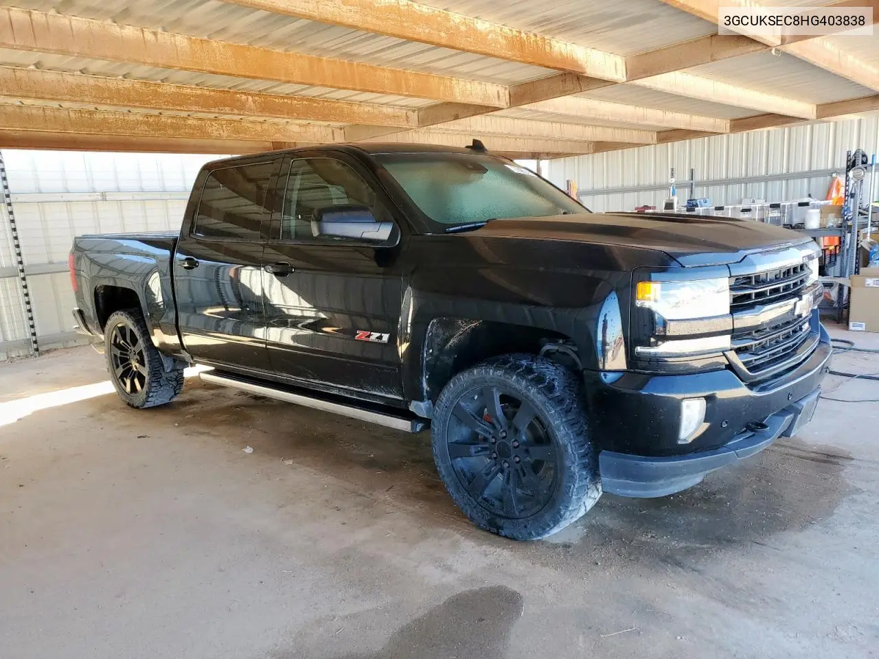 3GCUKSEC8HG403838 2017 Chevrolet Silverado K1500 Ltz