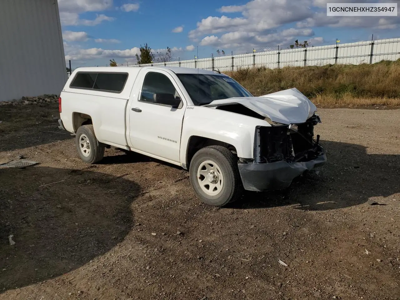 1GCNCNEHXHZ354947 2017 Chevrolet Silverado C1500