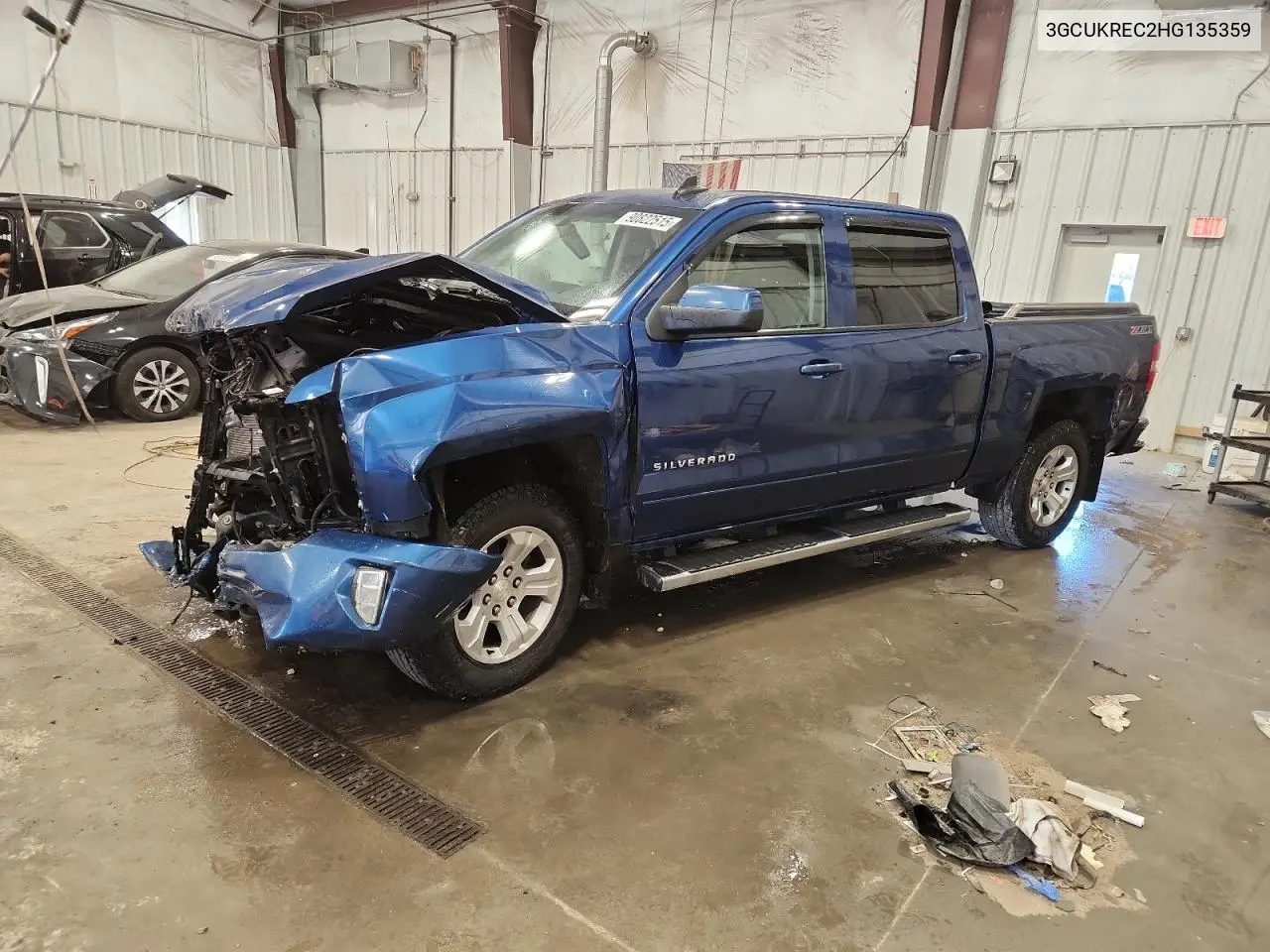 3GCUKREC2HG135359 2017 Chevrolet Silverado K1500 Lt