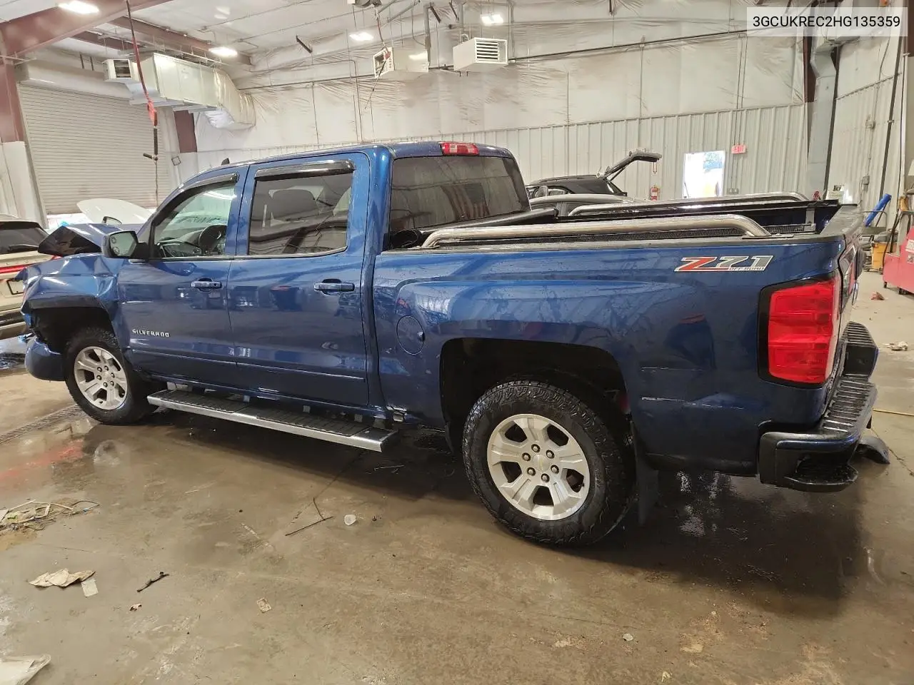 3GCUKREC2HG135359 2017 Chevrolet Silverado K1500 Lt
