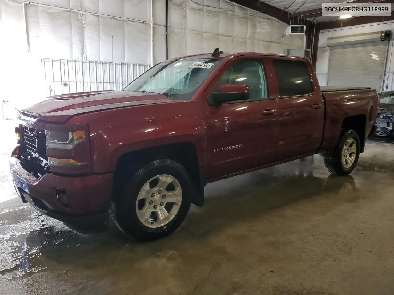 3GCUKREC8HG118999 2017 Chevrolet Silverado K1500 Lt