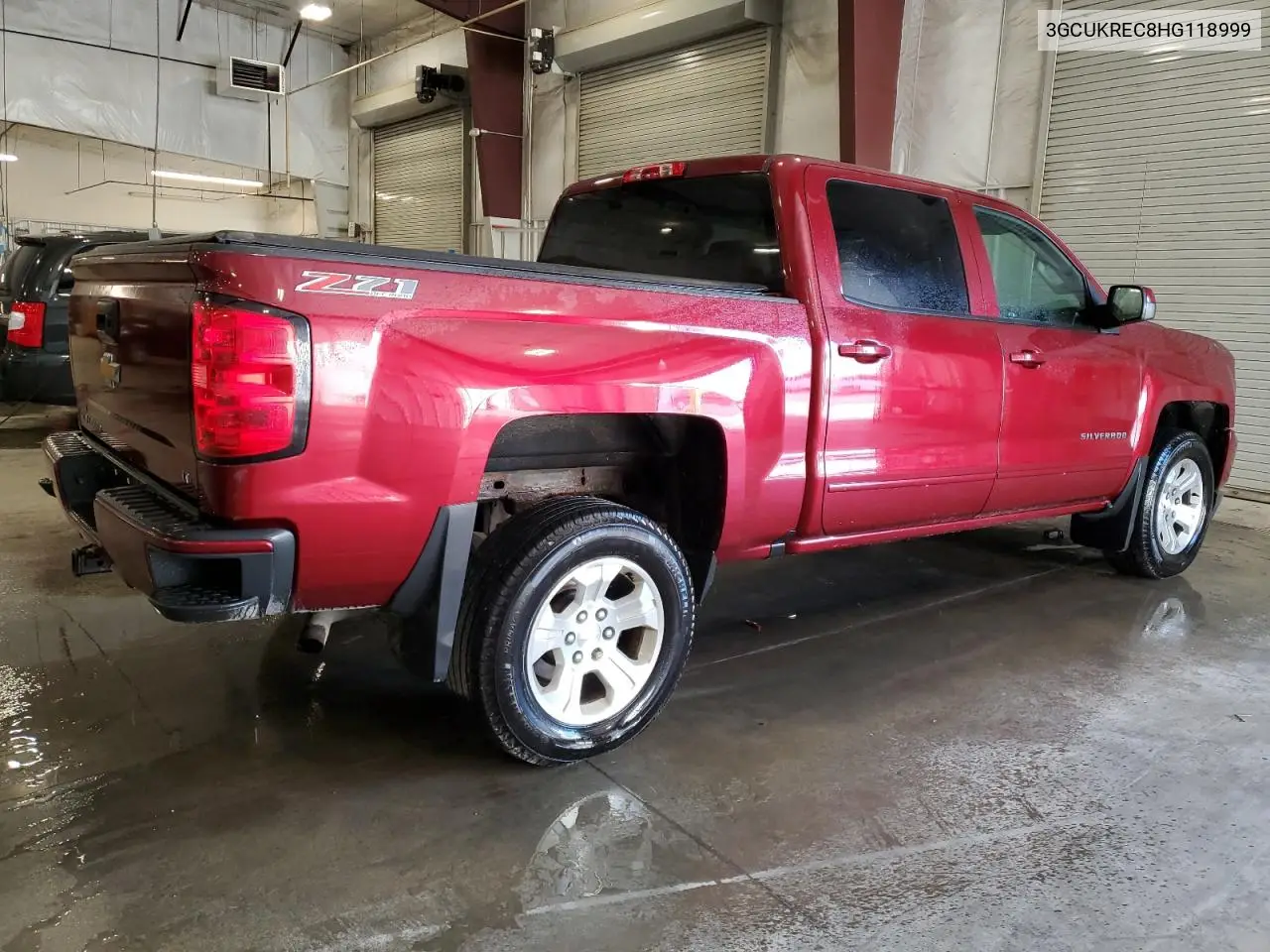 3GCUKREC8HG118999 2017 Chevrolet Silverado K1500 Lt