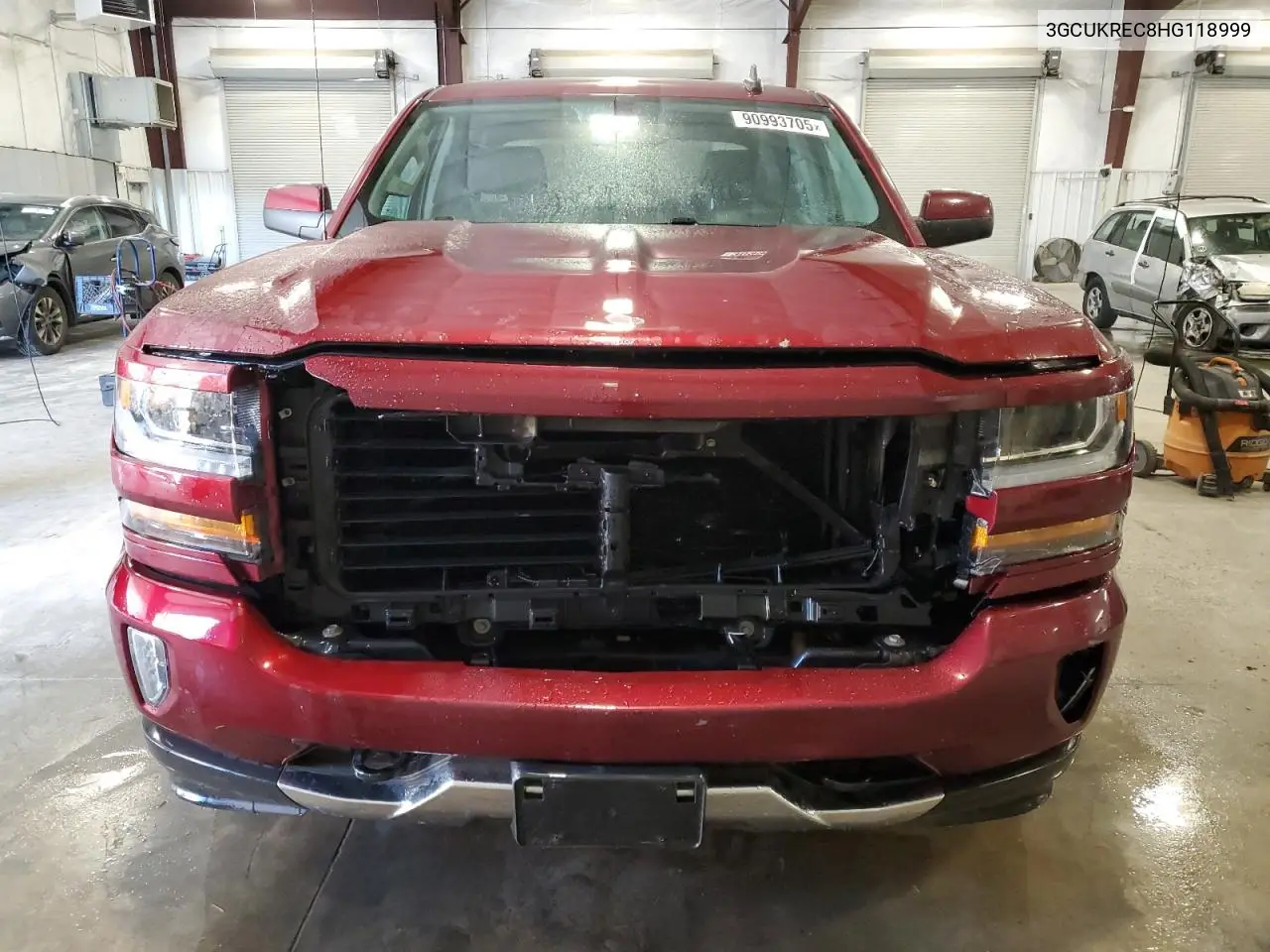 3GCUKREC8HG118999 2017 Chevrolet Silverado K1500 Lt