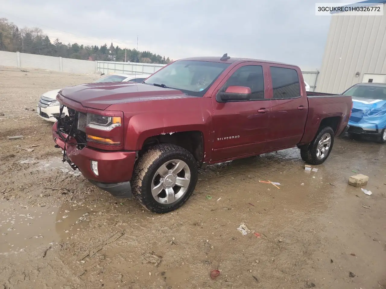 3GCUKREC1HG326772 2017 Chevrolet Silverado K1500 Lt