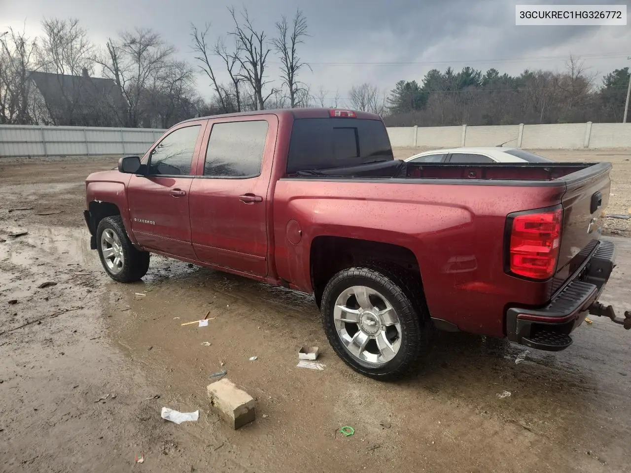 3GCUKREC1HG326772 2017 Chevrolet Silverado K1500 Lt
