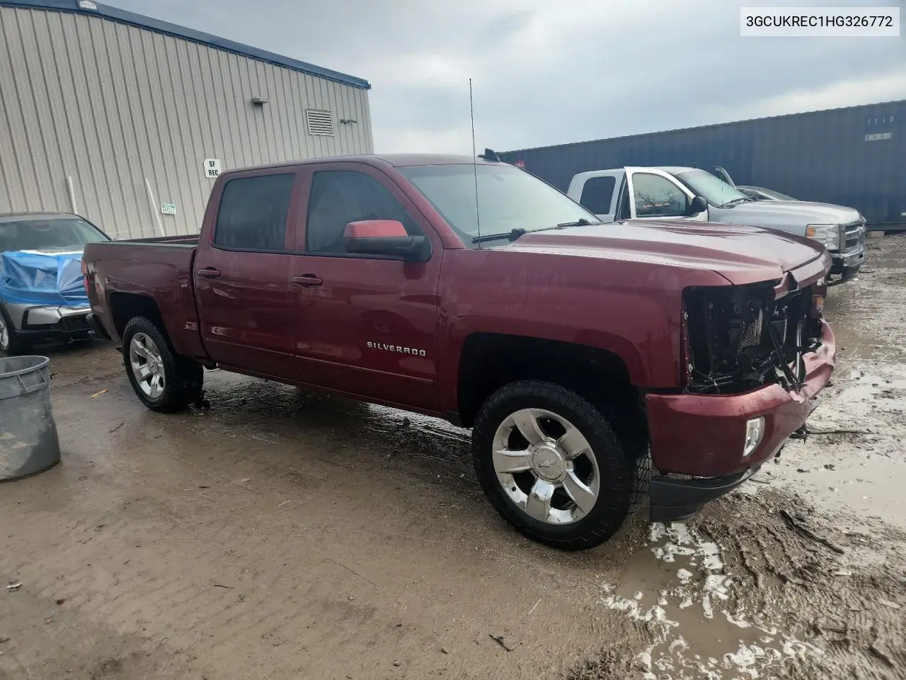 3GCUKREC1HG326772 2017 Chevrolet Silverado K1500 Lt