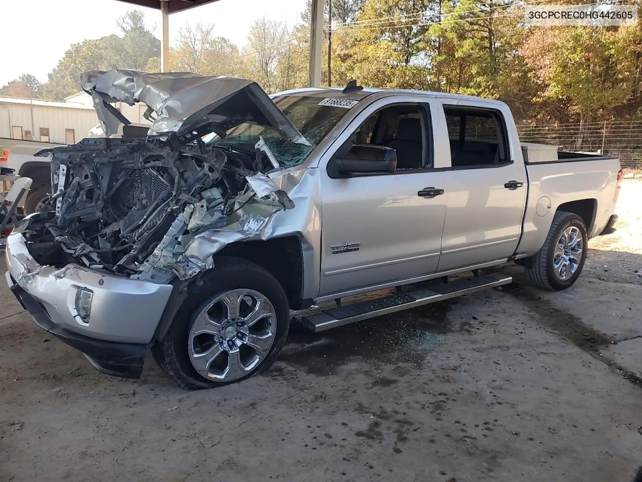 3GCPCREC0HG442605 2017 Chevrolet Silverado C1500 Lt