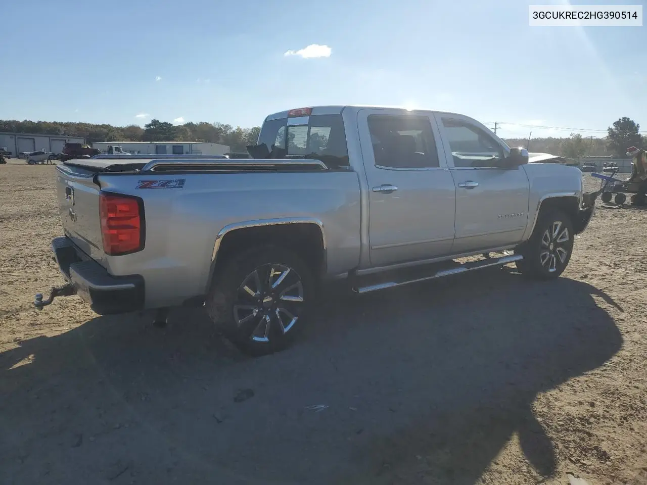 3GCUKREC2HG390514 2017 Chevrolet Silverado K1500 Lt