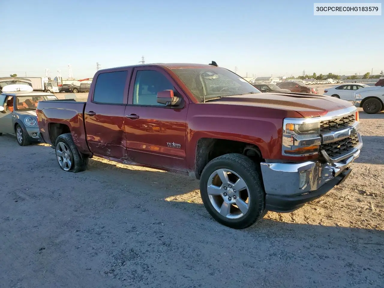 3GCPCREC0HG183579 2017 Chevrolet Silverado C1500 Lt