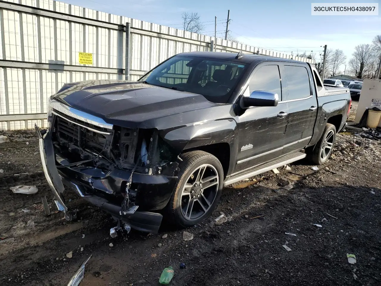 3GCUKTEC5HG438097 2017 Chevrolet Silverado K1500 High Country