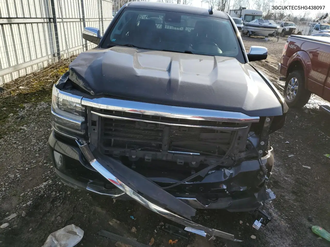 3GCUKTEC5HG438097 2017 Chevrolet Silverado K1500 High Country
