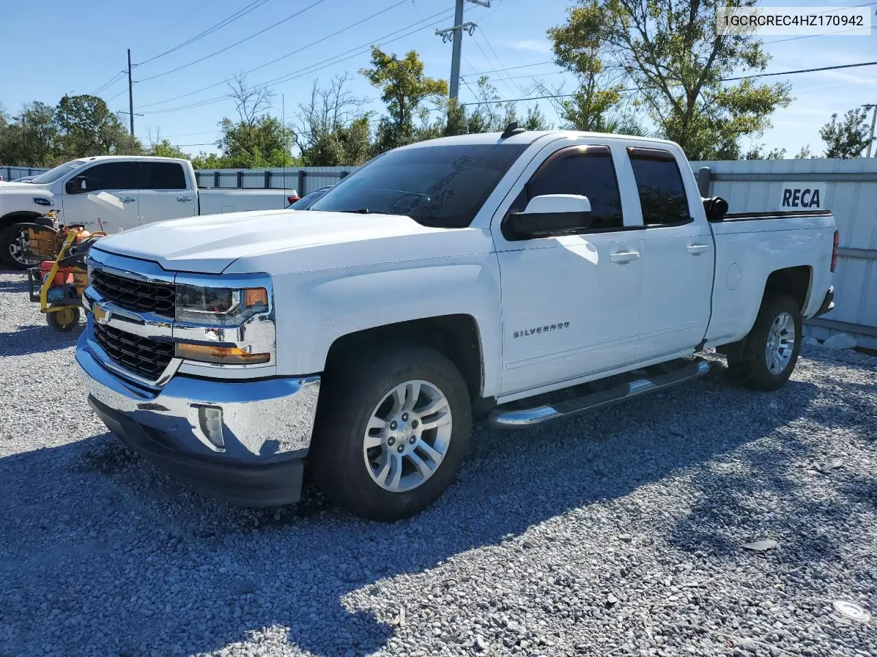 1GCRCREC4HZ170942 2017 Chevrolet Silverado C1500 Lt