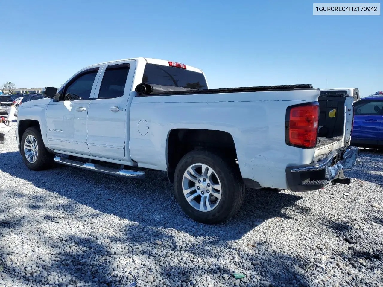1GCRCREC4HZ170942 2017 Chevrolet Silverado C1500 Lt
