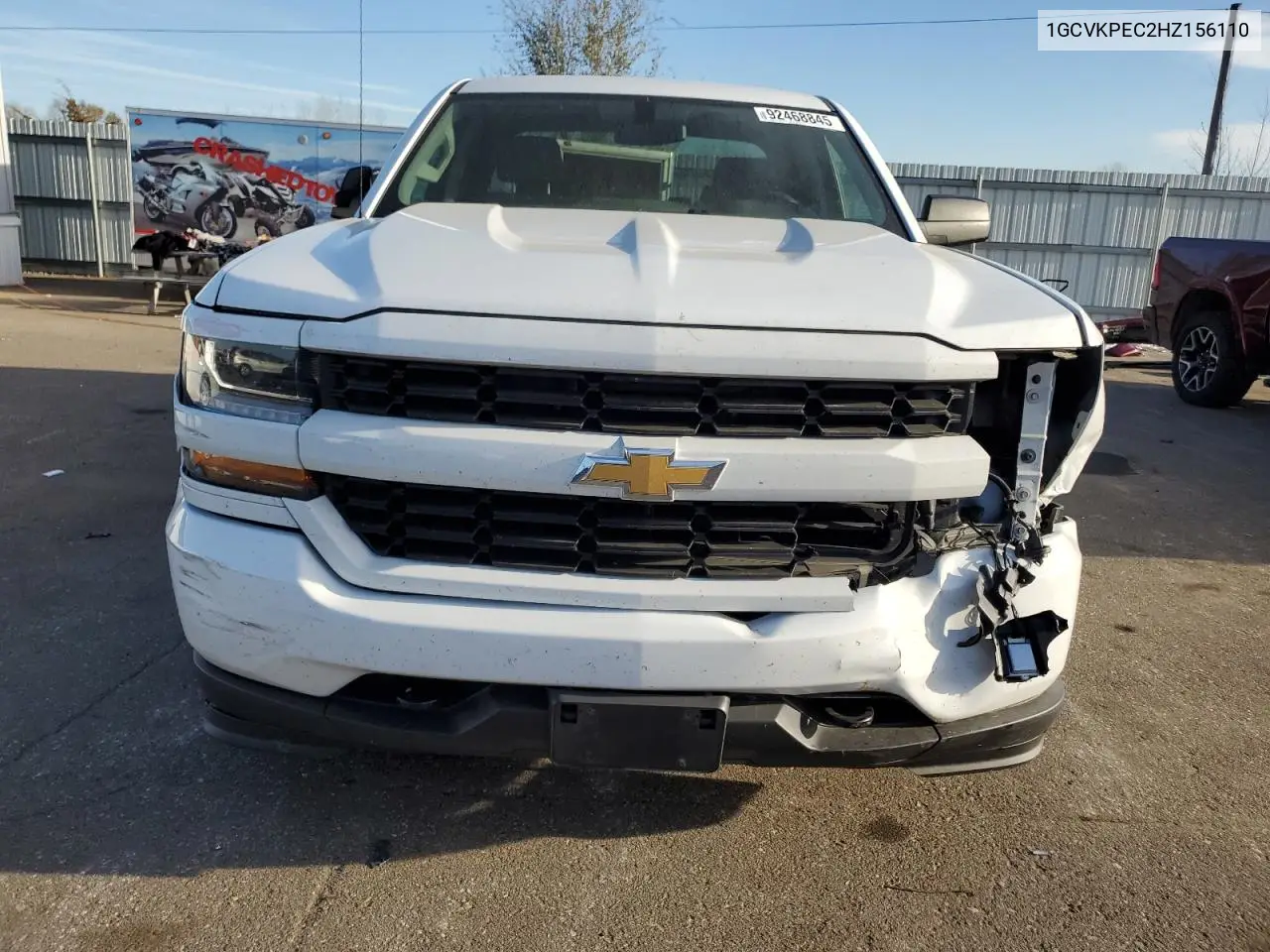 1GCVKPEC2HZ156110 2017 Chevrolet Silverado K1500 Custom