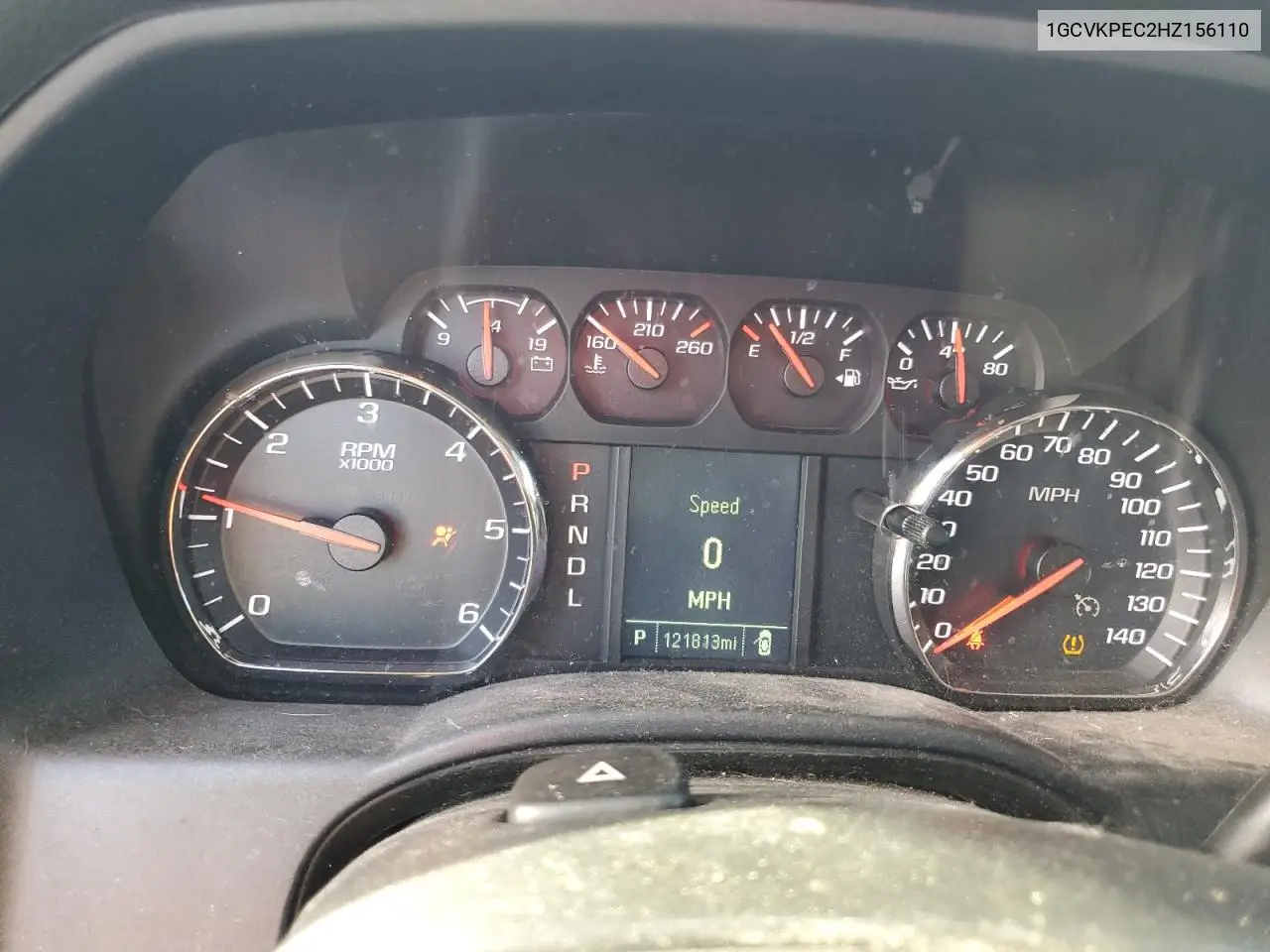 1GCVKPEC2HZ156110 2017 Chevrolet Silverado K1500 Custom