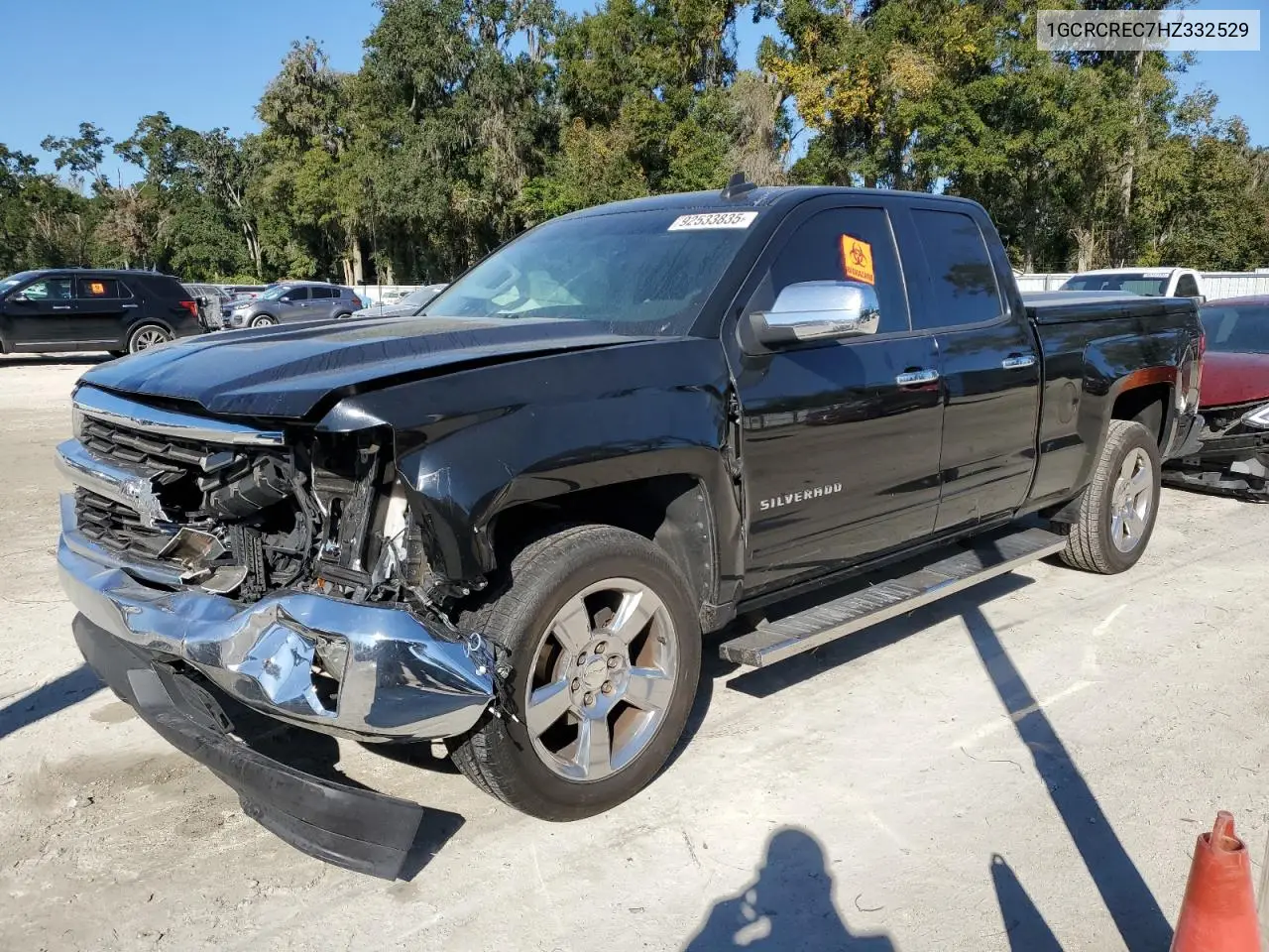 1GCRCREC7HZ332529 2017 Chevrolet Silverado C1500 Lt