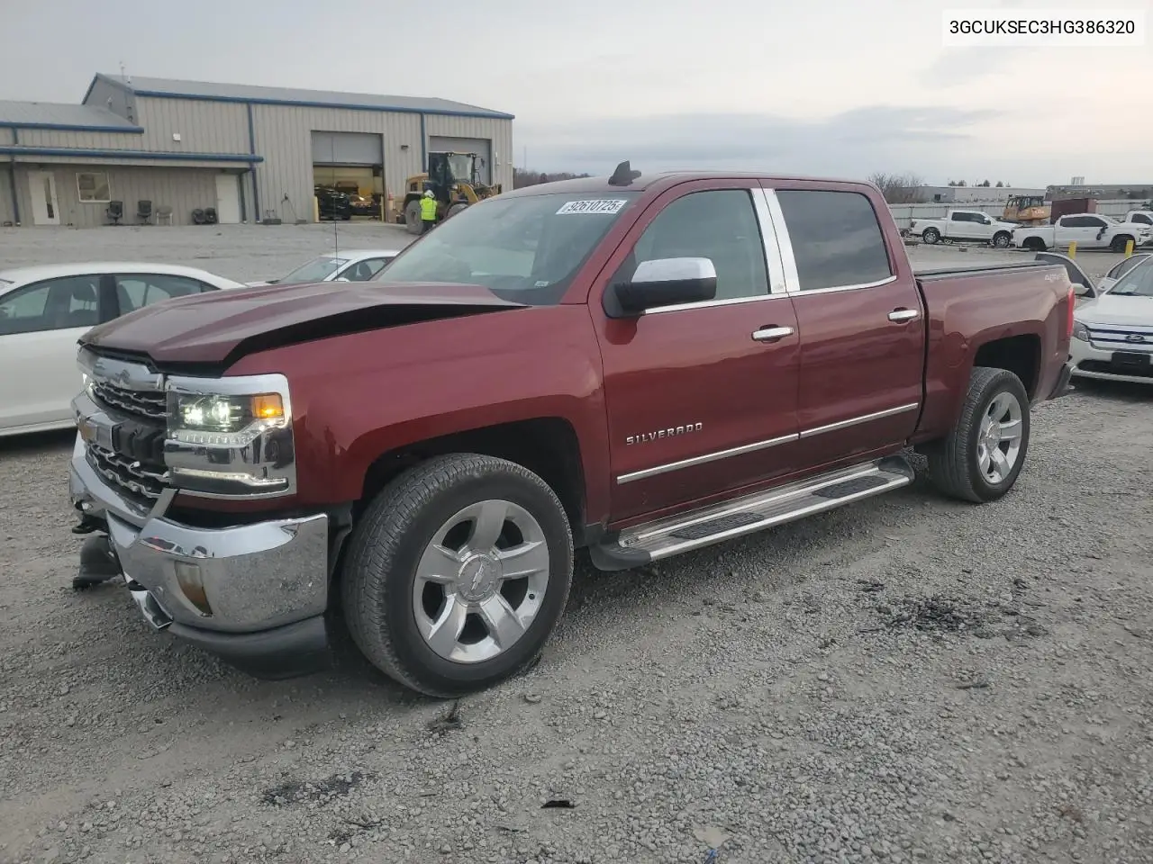 3GCUKSEC3HG386320 2017 Chevrolet Silverado K1500 Ltz