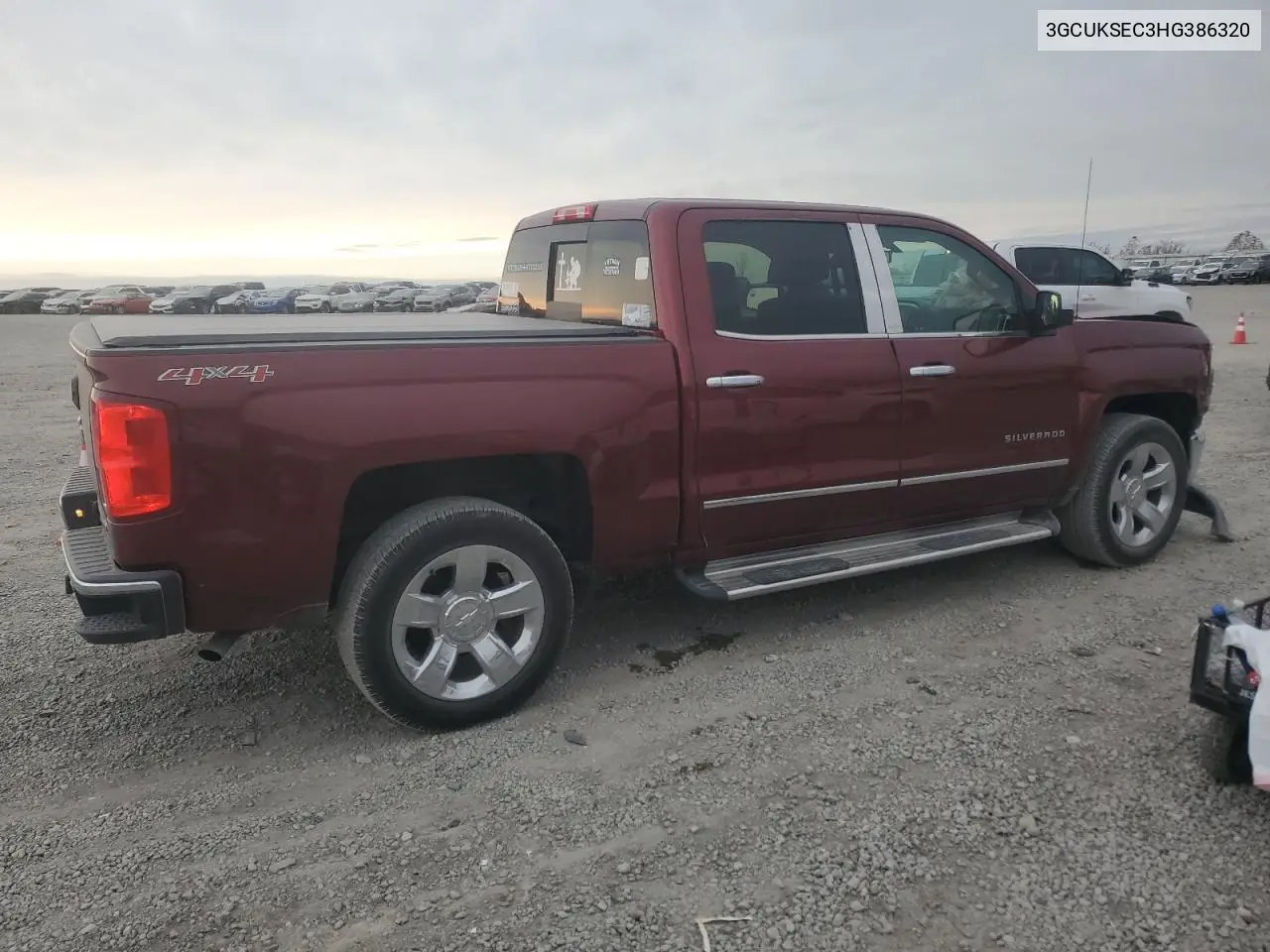 3GCUKSEC3HG386320 2017 Chevrolet Silverado K1500 Ltz