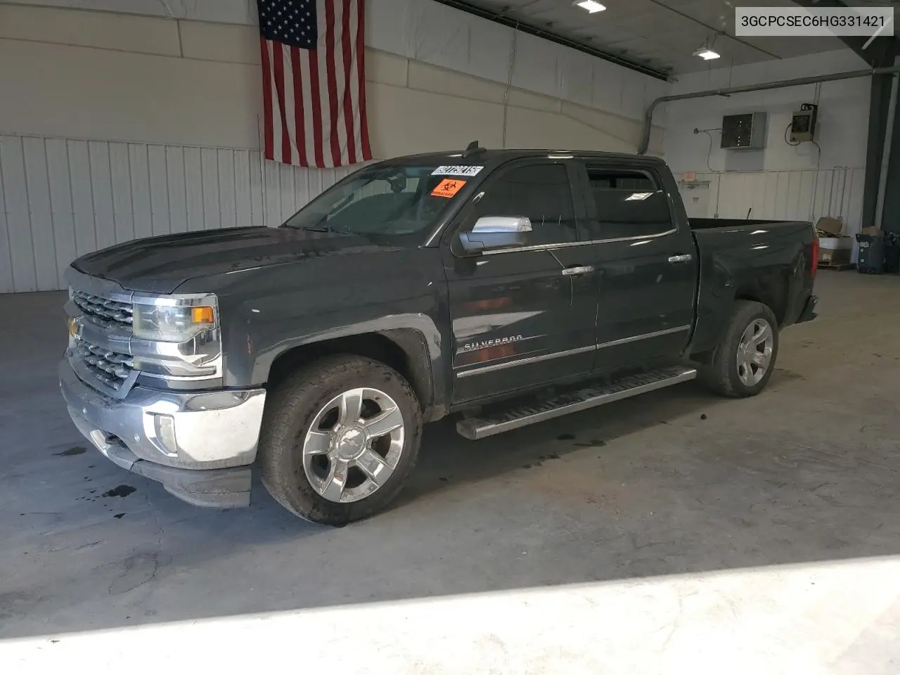 3GCPCSEC6HG331421 2017 Chevrolet Silverado C1500 Ltz