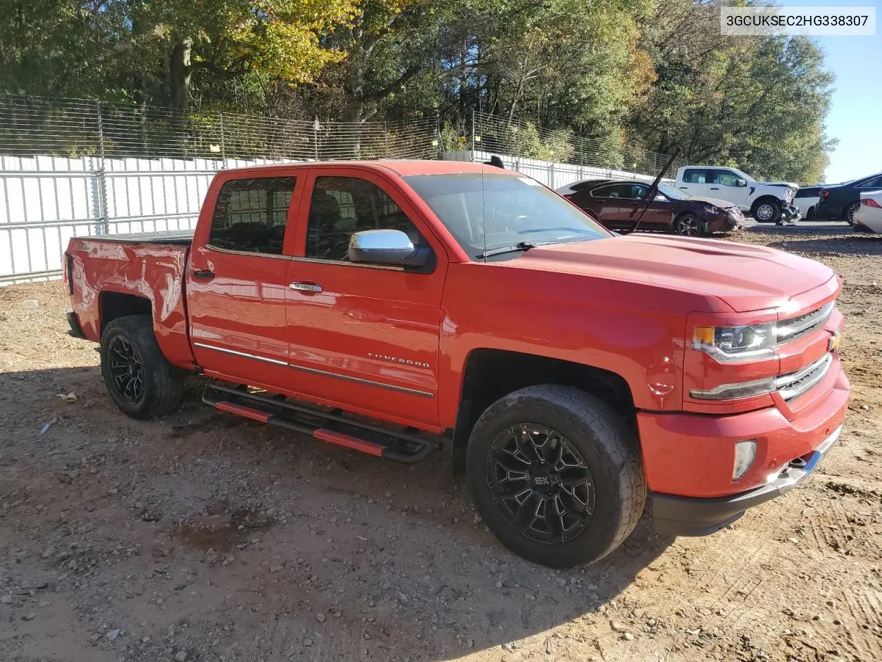 3GCUKSEC2HG338307 2017 Chevrolet Silverado K1500 Ltz